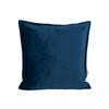 KISSENHÜLLE Samt&Sonders admiral-blau 45/45 cm - Blau/Dunkelblau, Textil (45/45cm) - beties Heimtextil