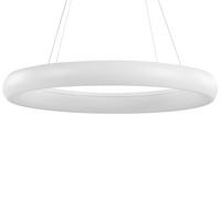 HÄNGELEUCHTE Bago 60/60/150 cm - Weiß, Metall (60/60/150cm) - Beliani