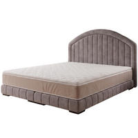 POLSTERBETT LEON2 90x 200 cm Farbe: Hellbraun - Hellbraun, Textil (90/200cm) - A&J MöbelLand