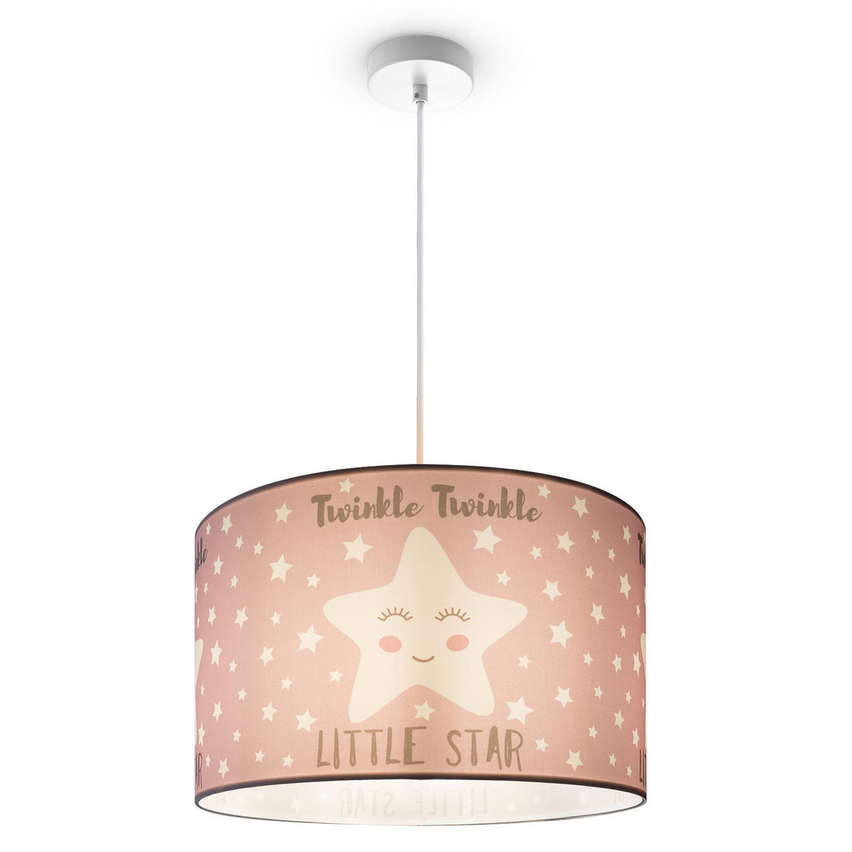 PENDELLEUCHTE Hugo Pd1 Ale 105 - Weiß, Metall (45.5/45.5/27cm) - Paco Home