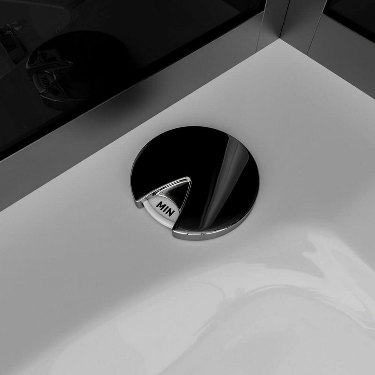 DAMPFDUSCHE ALLIN 4IN1 - Schwarz, Links - Schwarz, Glas (90cm) - Home Deluxe
