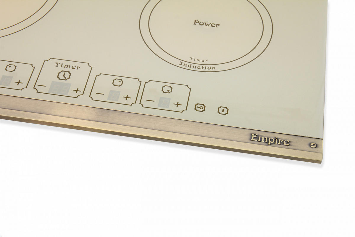 INDUKTIONSKOCHFELD - Beige, Keramik (59/5.5/52cm) - Kaiser Küchengeräte