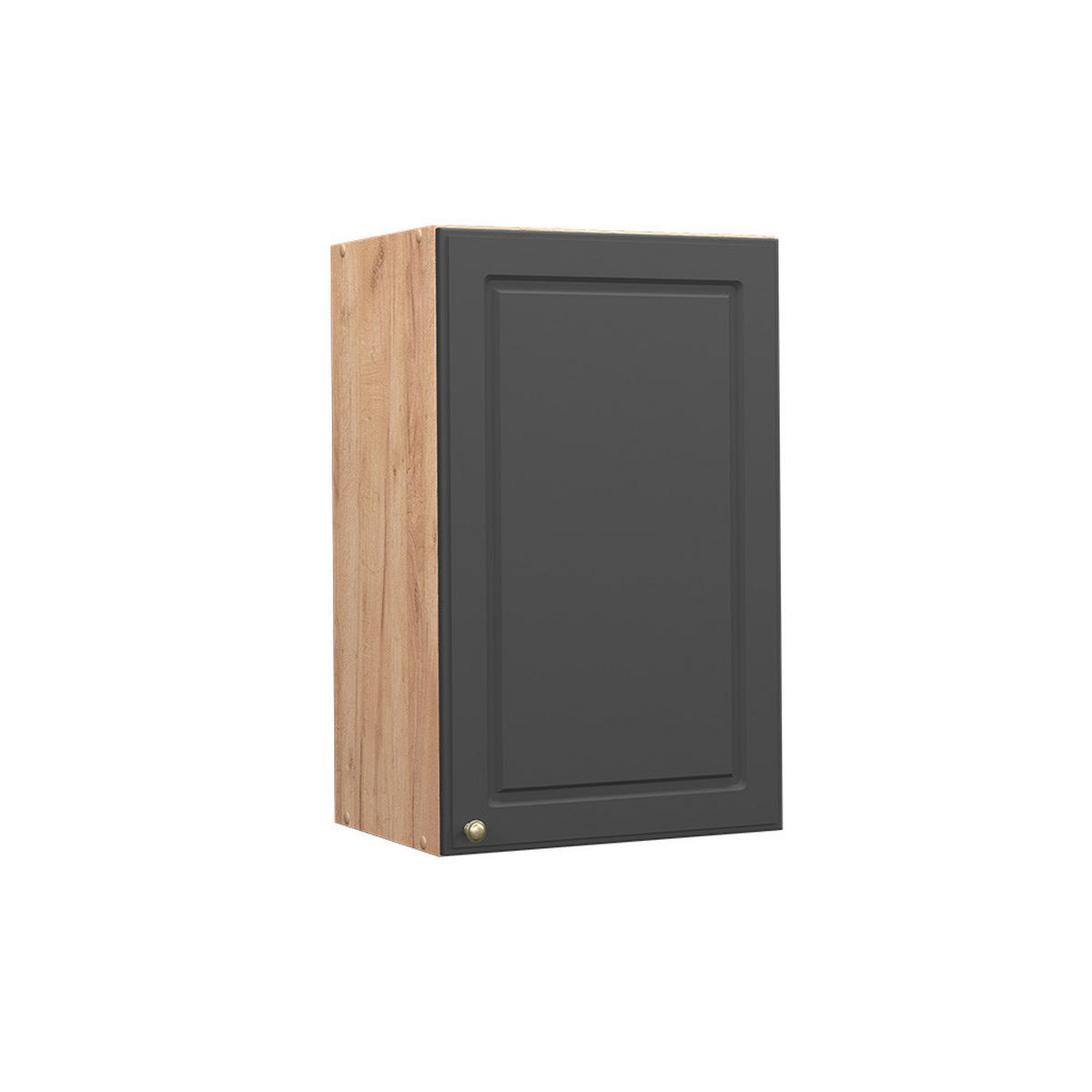 HÄNGESCHRANK Fame-Line Anthrazit-Gold 45 cm - Honigeiche/Anthrazit, Holzwerkstoff (45/72/34.1cm) - Vicco