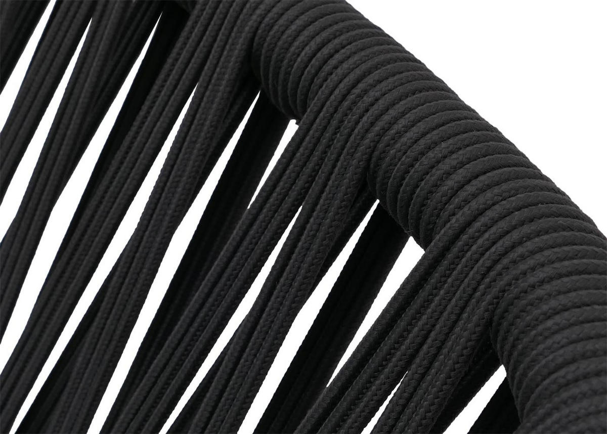 ZAHRADNÍ ŽIDLE Antracitová - antracitová, kov (64/67/70cm) - MCW