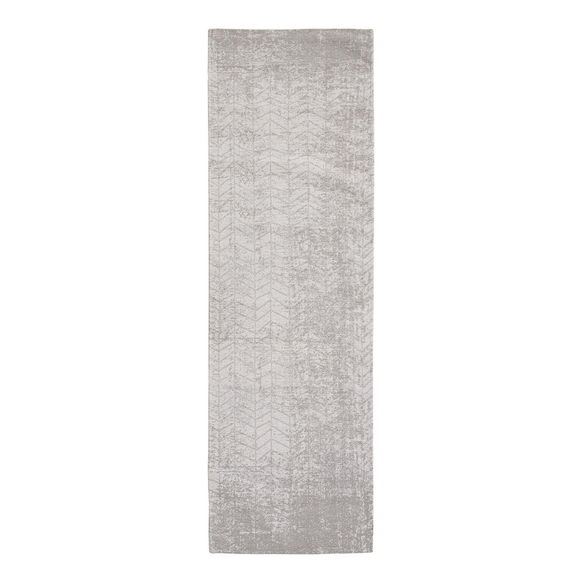 TEPPICH White Plains Mad Men Jacob's Ladder 80/250 cm - Grau, Kunststoff/Textil (80/250cm) - Louis De Poortere