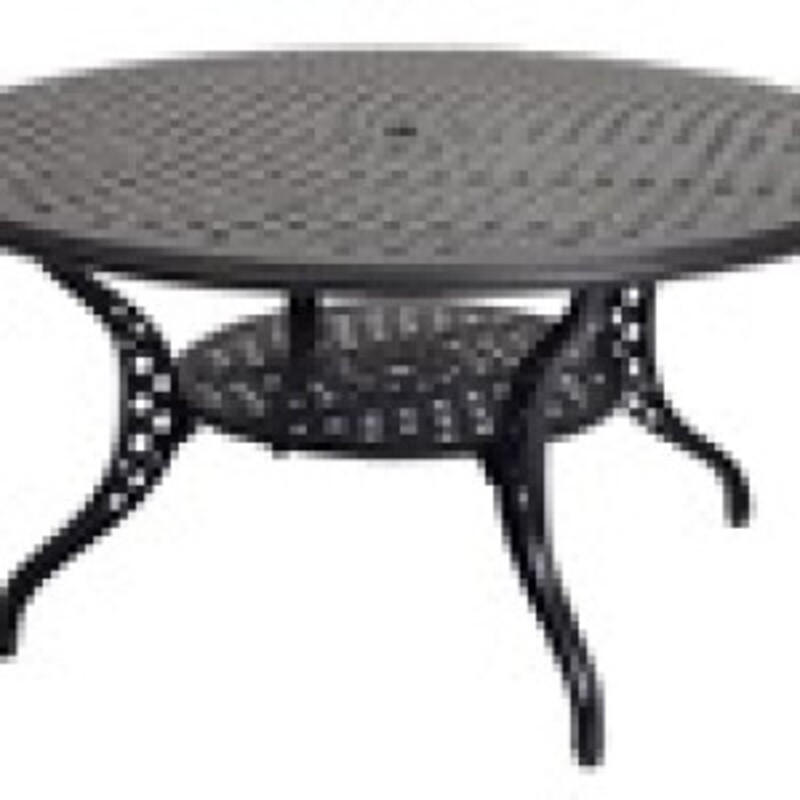 GARTENTISCH Big - Grau - 147/147/72 cm - Grau, Metall (147/147/72cm) - Lesli Living
