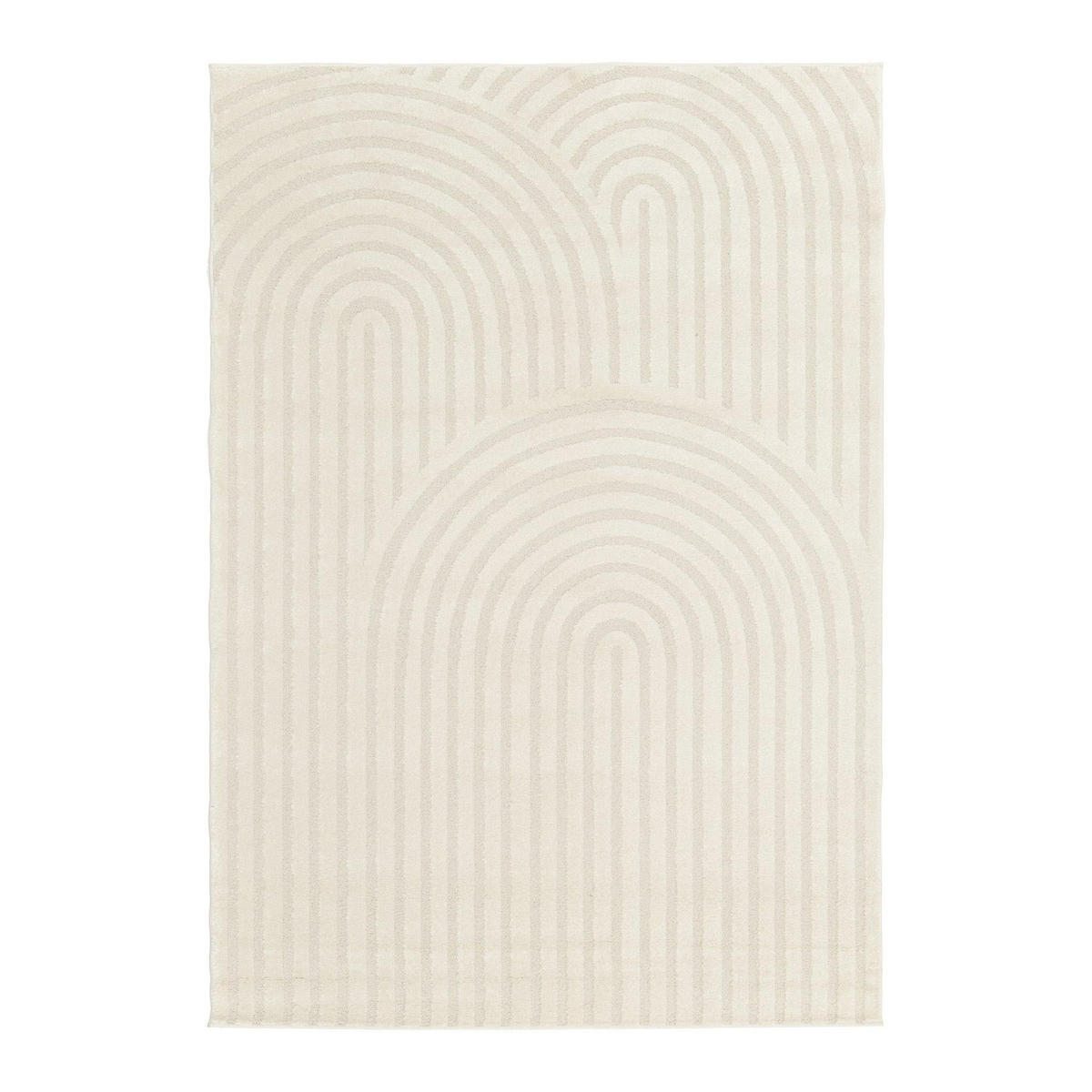 TEPPICH superweich grafisch beige - Beige, Textil (200/290cm) - AFK Living