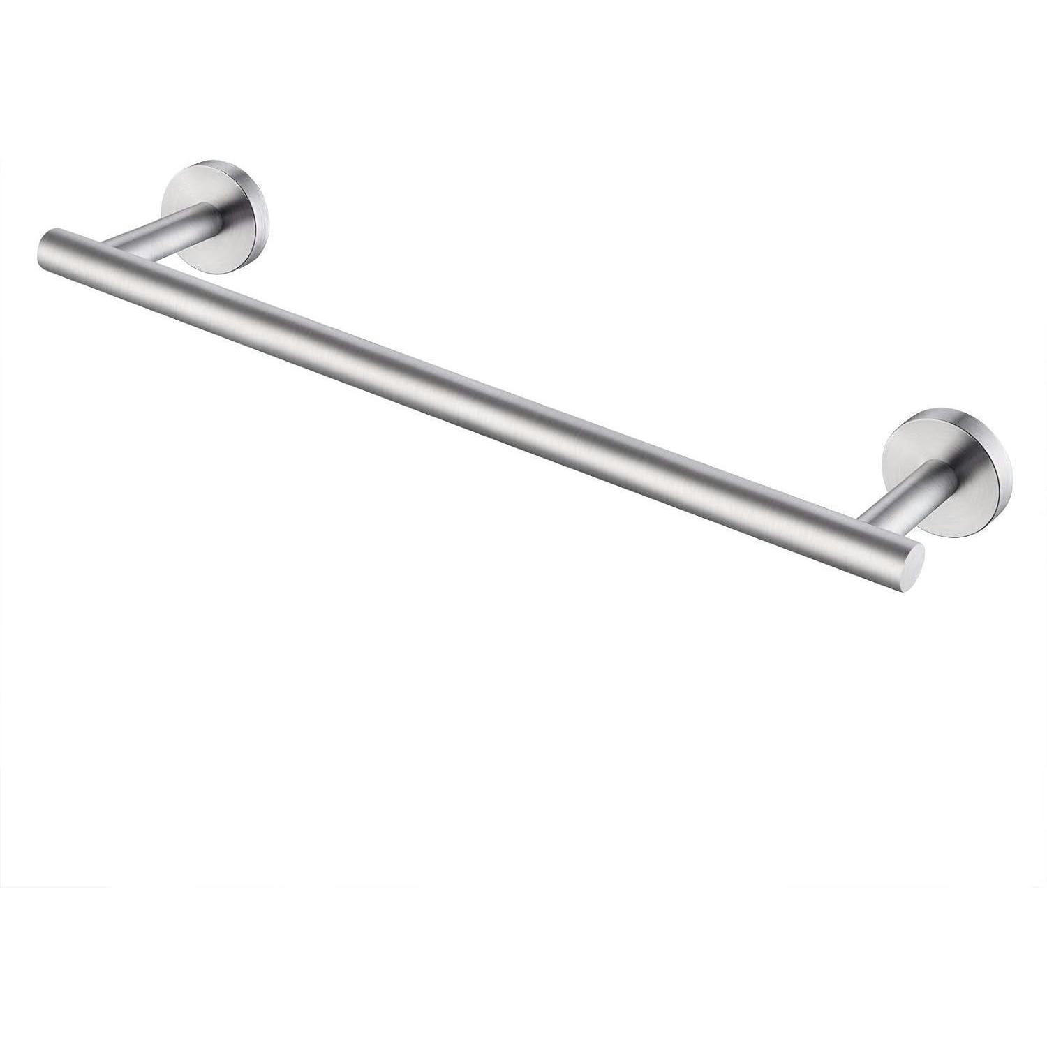 HANDTUCHSTANGE Edelstahl gebürstet 40 cm - Silberfarben, Metall (5.1/40.1/30.6cm)