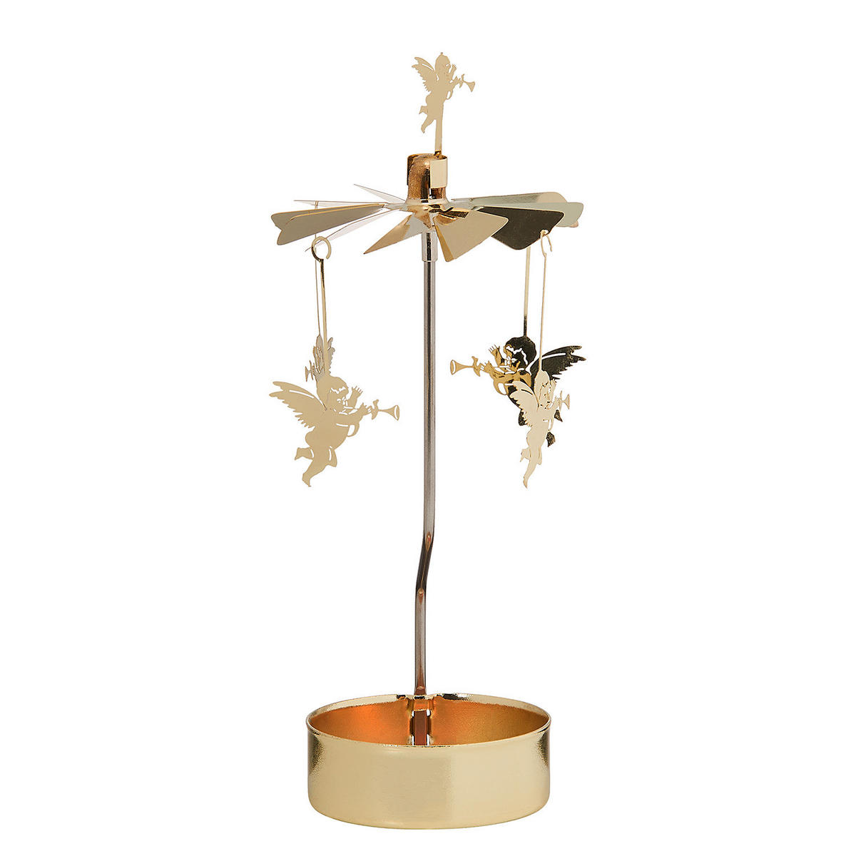 TEELICHTKARUSSELL Merry Go Round - Goldfarben, Metall (15cm) - Butlers