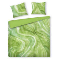 BETTWÄSCHE Seatina - Grün, Textil (200/220cm) - home&you
