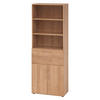 KOMBISCHRANK - mit Schubladen 42/80/215,6 cm in Nussbaumfarben - Nussbaumfarben, Holzwerkstoff (80/215.6/42cm) - bümö
