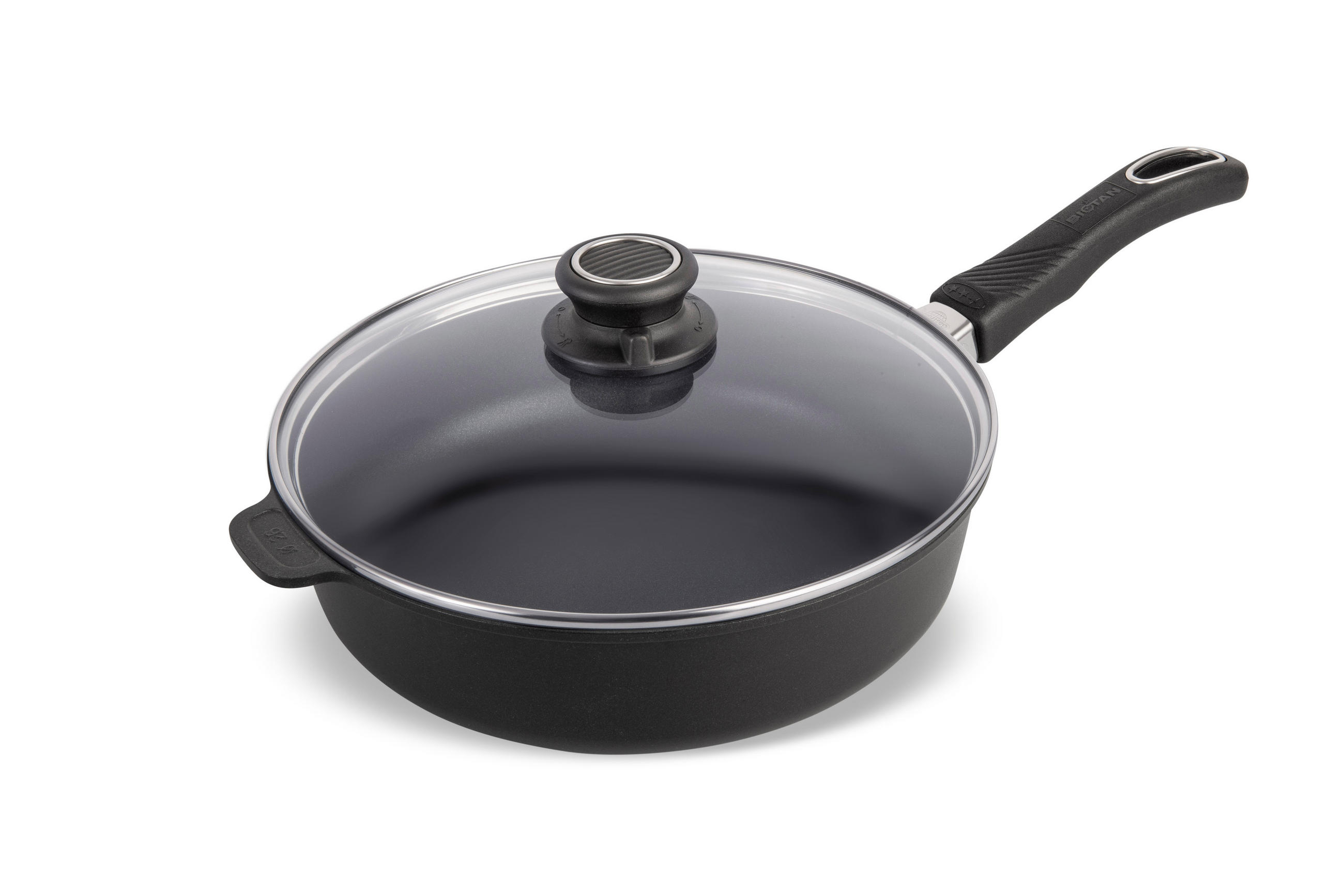 HOCHRANDPFANNE Ø26cm - Schwarz, Kunststoff/Metall (26cm) - Gastrolux