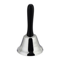 TISCHGLOCKE - Multicolor, Holz/Metall (6.5/12/6.5cm) - Relaxdays