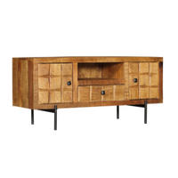 LOWBOARD Savion Mangoholz 150 cm / 40 cm Natur - Naturfarben, Holz (150/55/40cm) - Villa Möbel