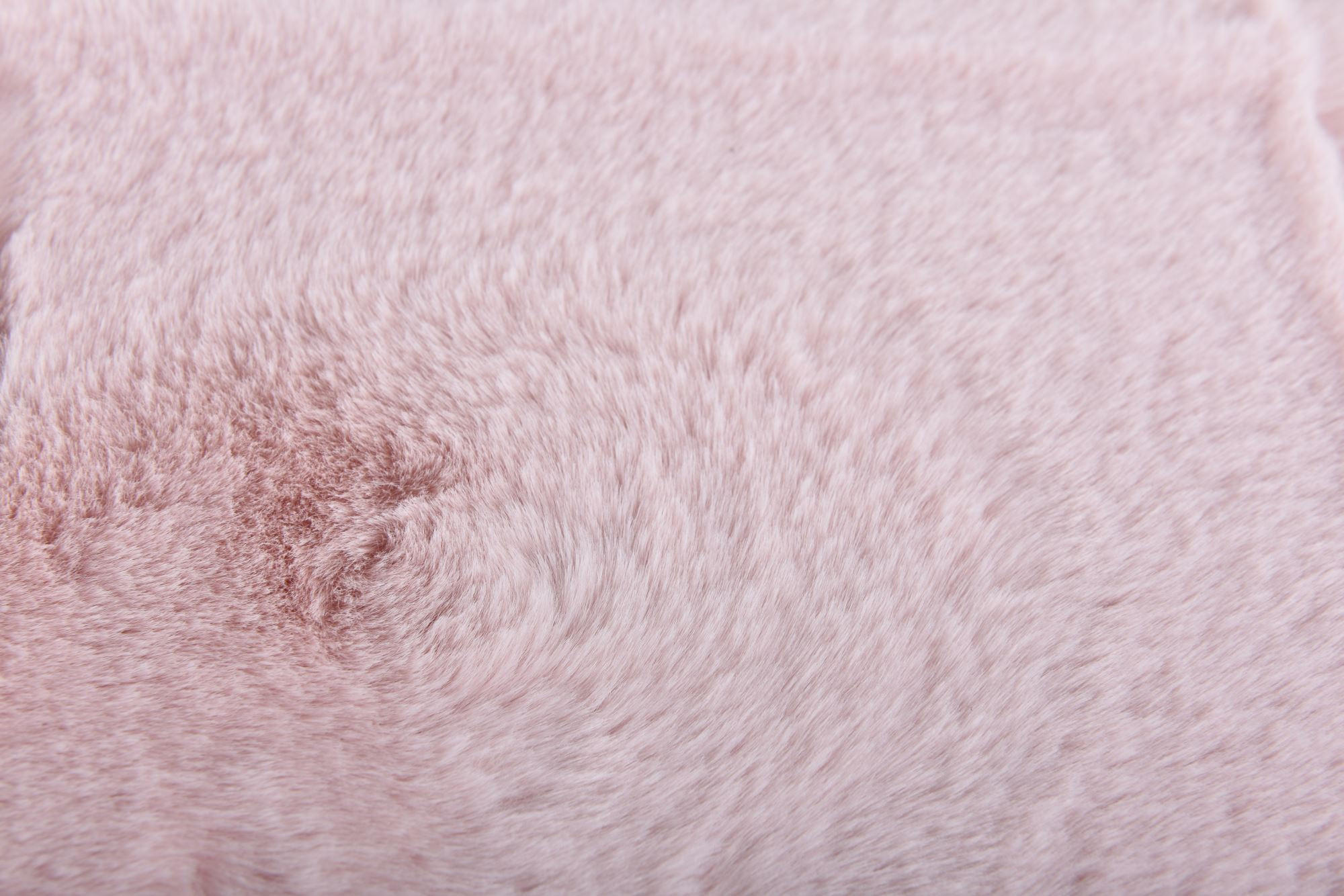 KUNSTFELLTEPPICH Giorgia 60x80 cm - Rosa, Textil (60/80cm) - Gino Falcone