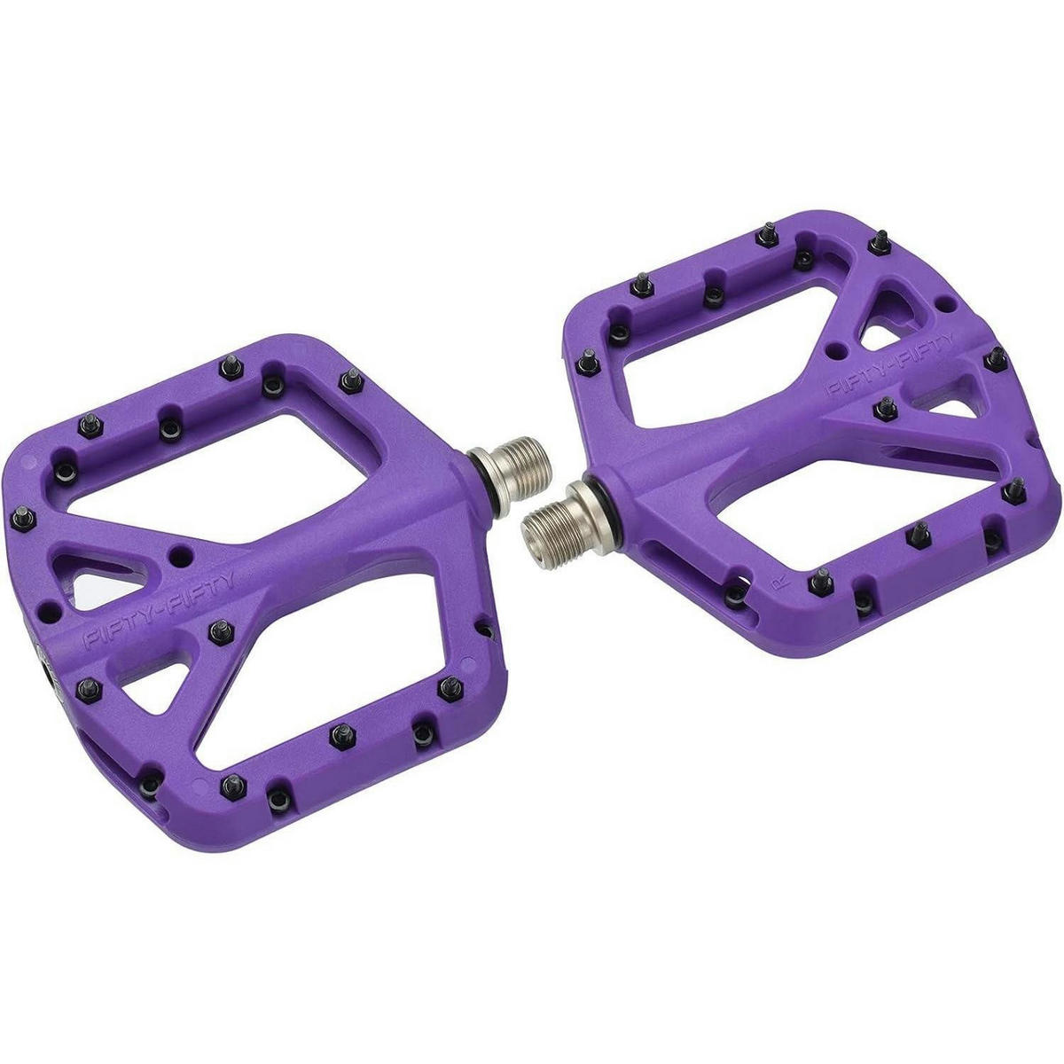 FAHRRADPEDALE Nylon Composite Violett - Violett, Kunststoff (10.4/1.5/10.6cm)