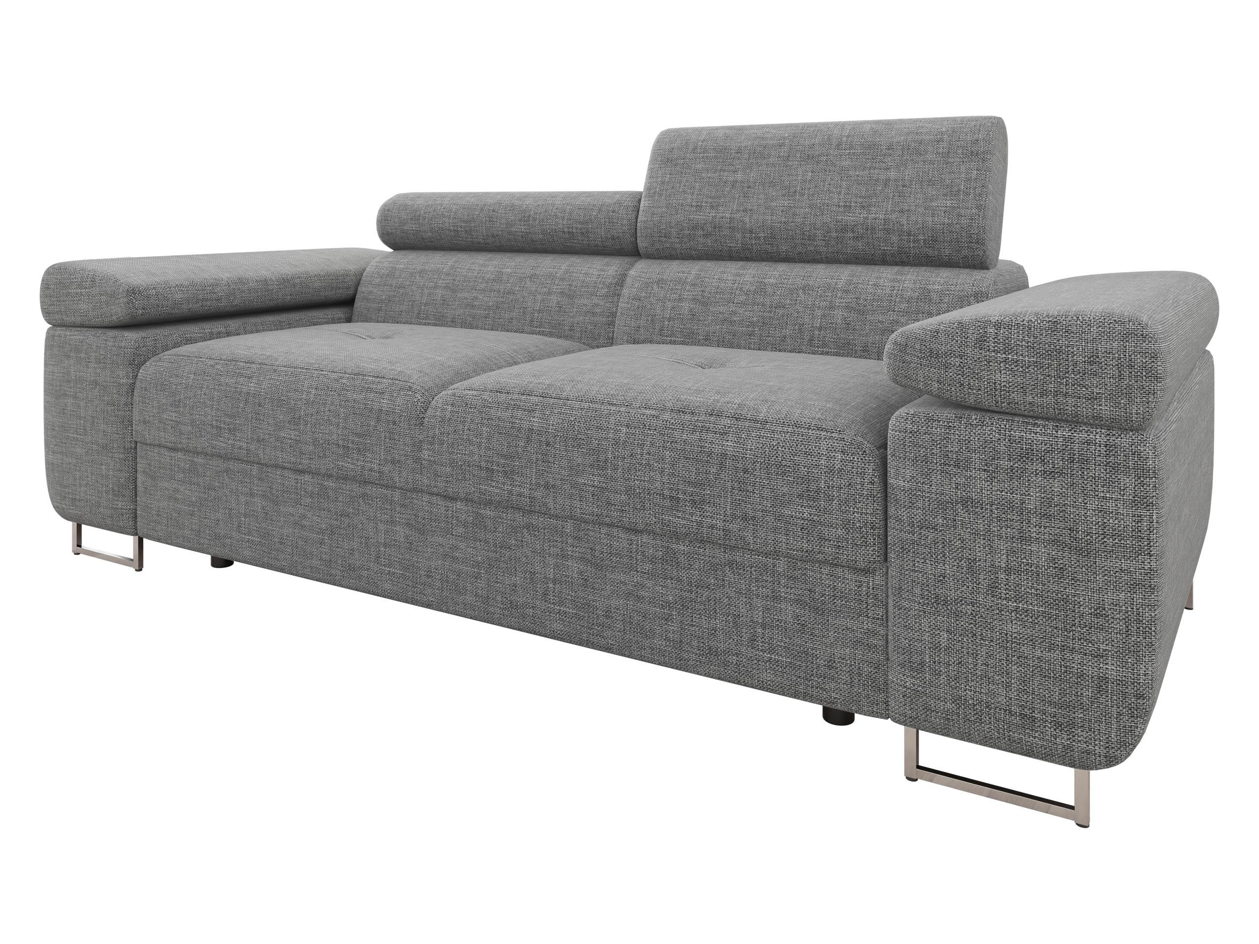 SOFA Torezio 2 - Hellgrau, Holz/Textil (198/90/102cm) - MIRJAN24