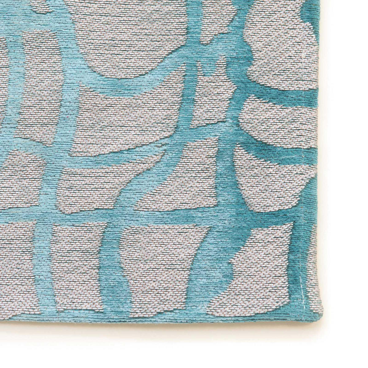 TEPPICH In-/Outdoor Flachgewebe INDIGO Blau 240 x 340 cm - Blau, Textil (240/340cm) - Novatrend