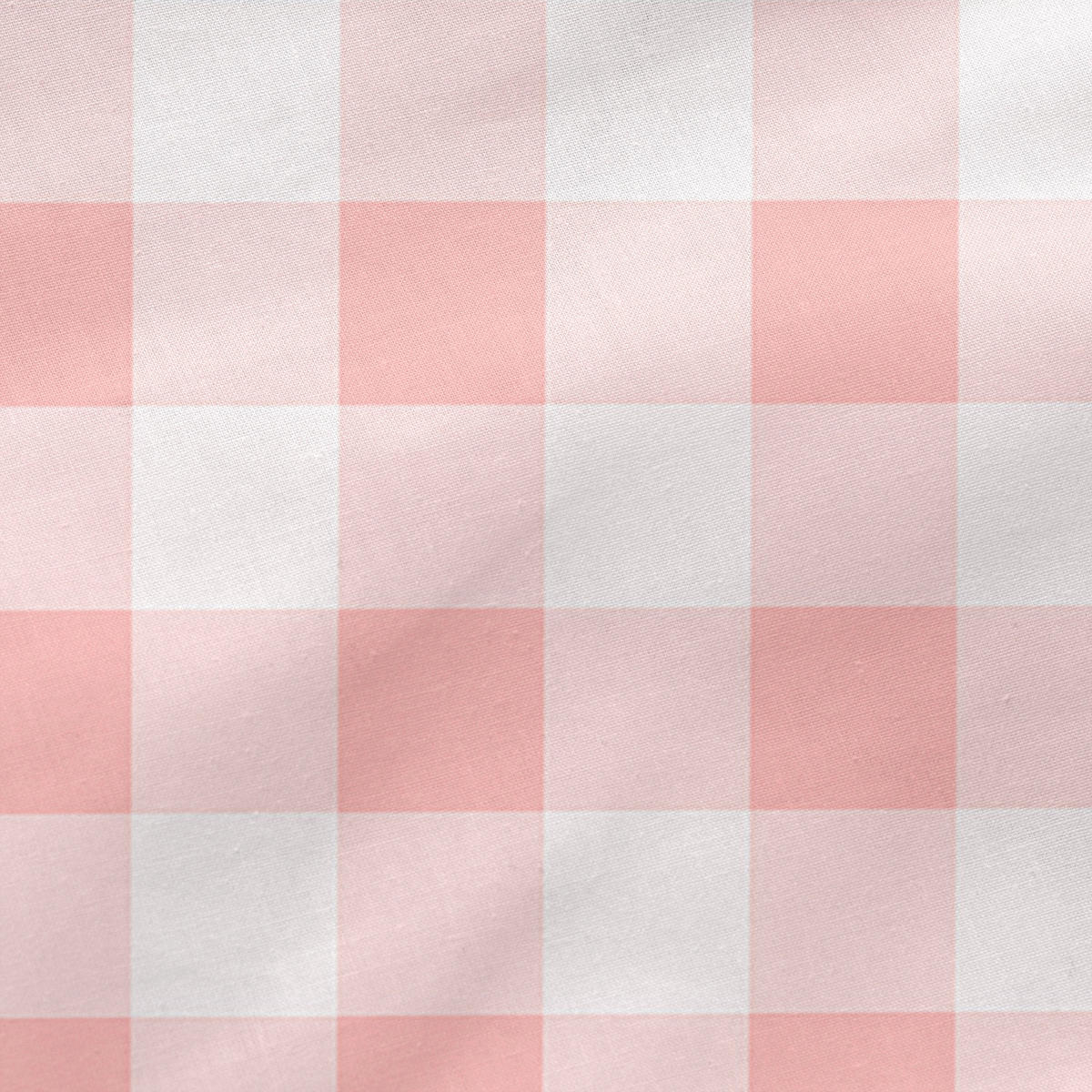 NORDIC-SACK vichy 105x200 cm ohne füllung rosa - Pink, Textil (105/200cm) - Happy Friday