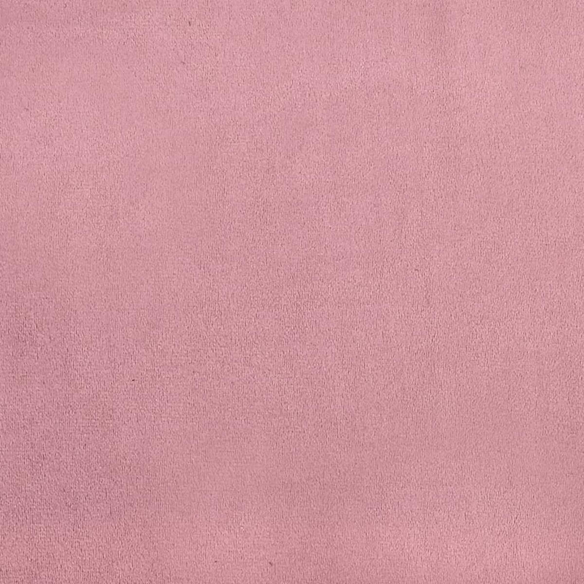 ESSZIMMERSTÜHLE 4 Stk. Rosa Samt 42*58*95.5cm - Pink, Metall (42/95.5/58cm) - ZMH