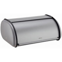 BROTKASTEN Silber 44/27/18.5 cm KH1863 - Silberfarben, Metall (27/18.5/44cm) - Kinghoff 