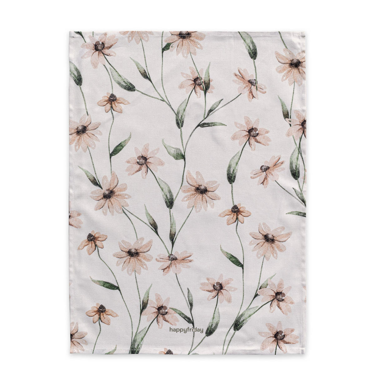 GESCHIRRTUCH (2 tlg) tinny bloom 70x50 cm mehrfarbig - Multicolor, Textil (70/50cm) - Happy Friday