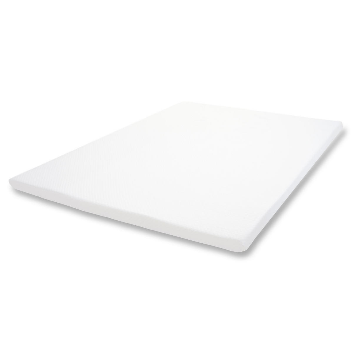 KALTSCHAUM-MATRATZENTOPPER 6CM Weiß - Weiß, Textil (200/180/6cm) - MCW