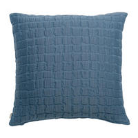 KISSEN Swami sturm 45 x 45 cm - Blau, Textil (45/45cm) - Vivaraise