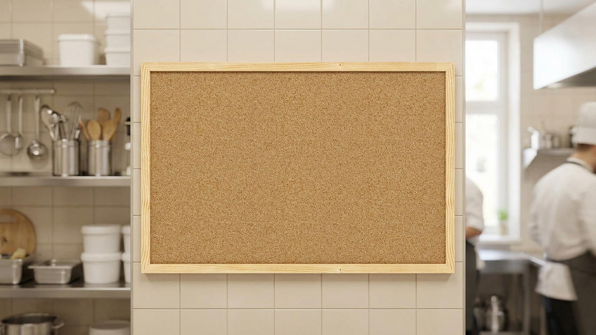 PINNWAND mit Naturholzrahmen 60x40cm - Braun, Holz (60/40/1.5cm) - ALLboards