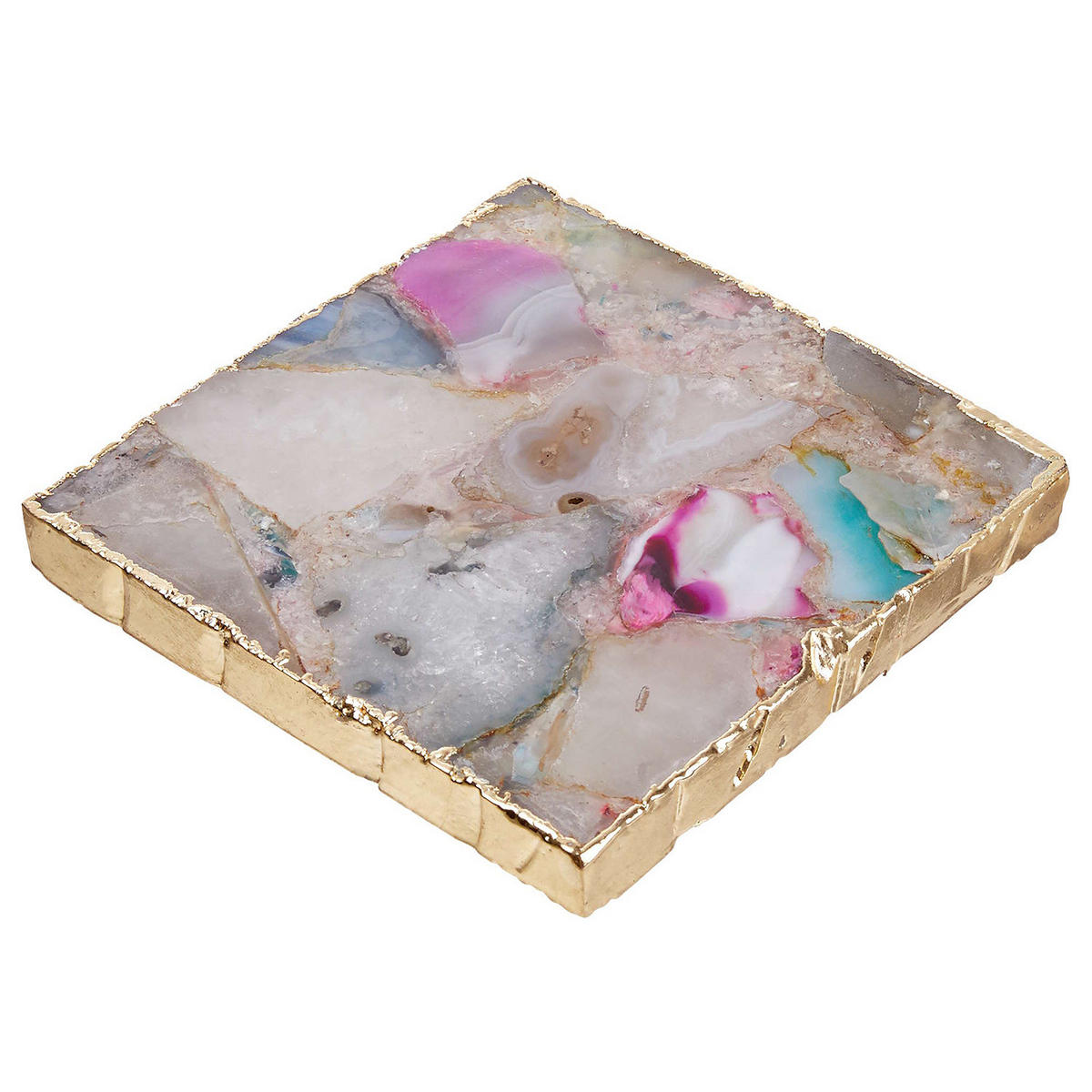 EDELSTEINUNTERSETZER Crystal - Multicolor, Stein (10/10cm) - Butlers