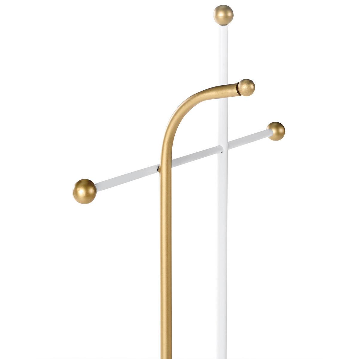 VĚŠÁK NA OBLEČENÍ Zlatý Odhill - zlatá, kov (46/162/26cm) - Beliani