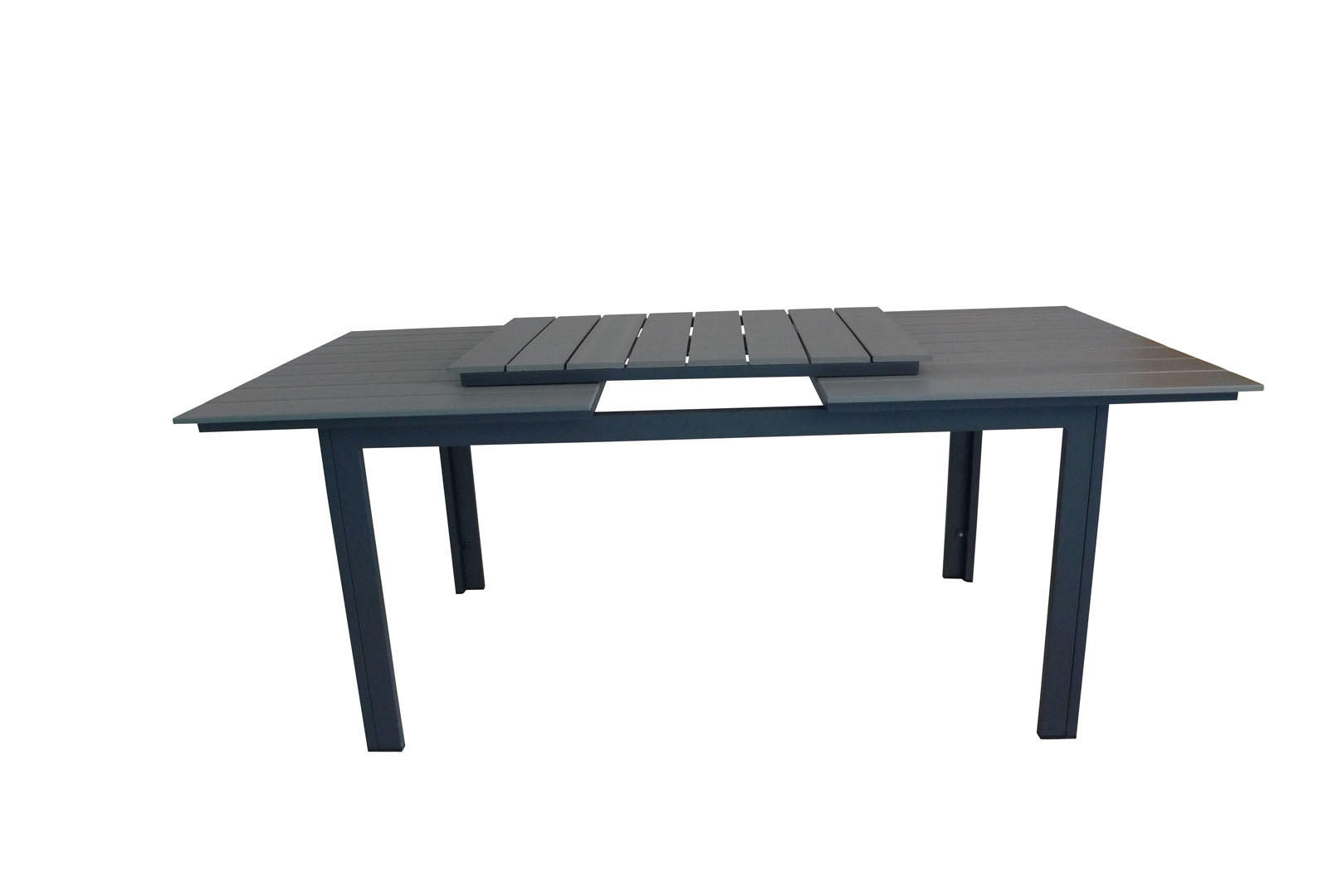 GARTENTISCH Schwarz - Schwarz, Holzwerkstoff (310/100/75cm) - ebuy24