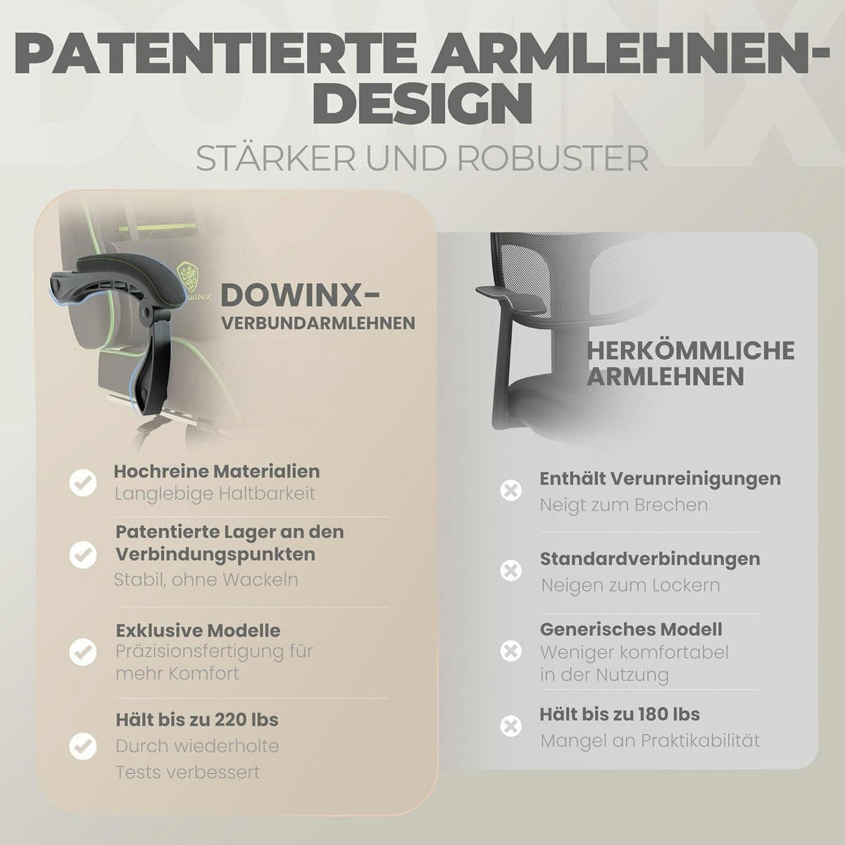GAMING Stuhl mit Fußstütze Schwarz & Grün - Multicolor, Textil (60/136/57cm)