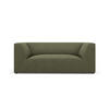 SOFA Ruby aus Cord grün 2 Sitzplätze - Grün, Textil (93/69/174cm) - Micadoni