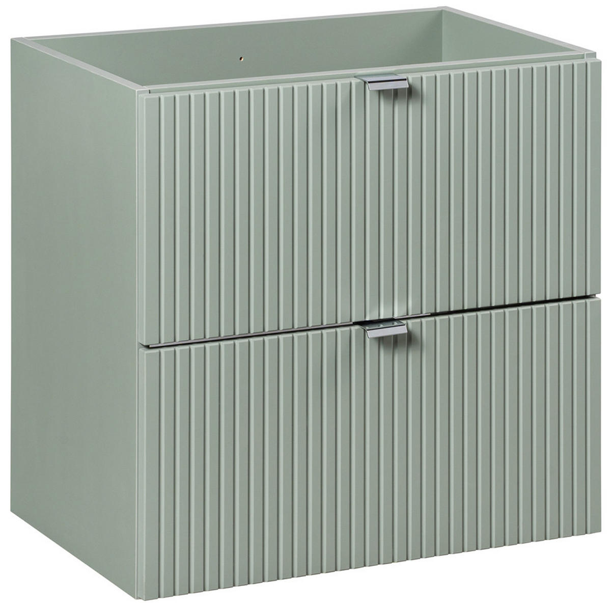 BADMÖBEL-SET 2-TLG. Newport-56 - Grün, Holzwerkstoff (60/190/40cm) - Lomado