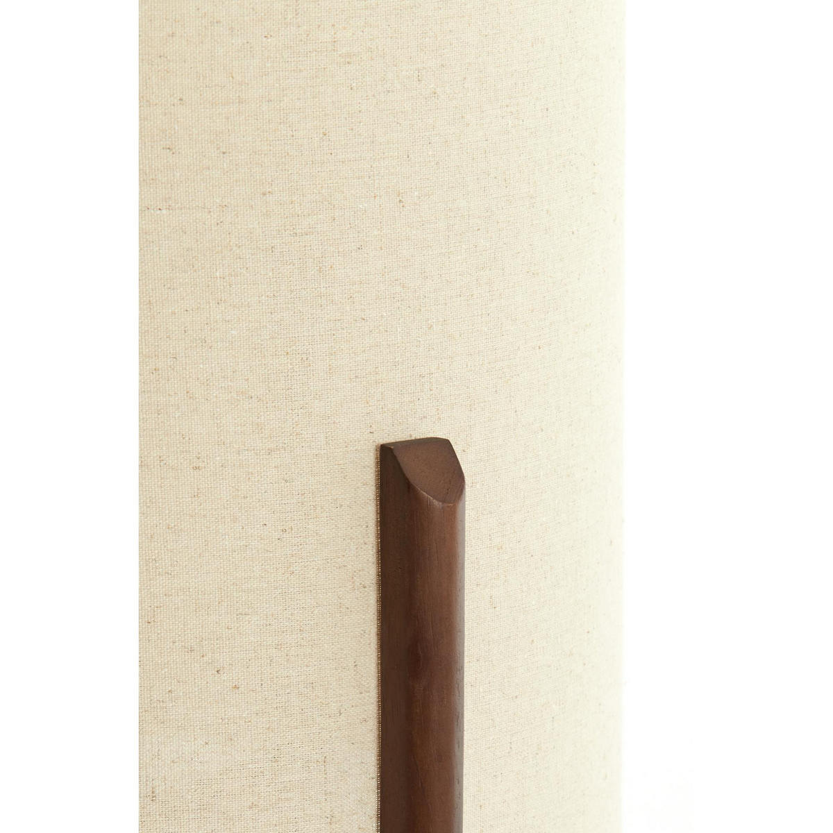 TISCHLAMPE Litto Braun 28/28/44 cm - Braun, Holz (28/28/44cm) - Light & Living