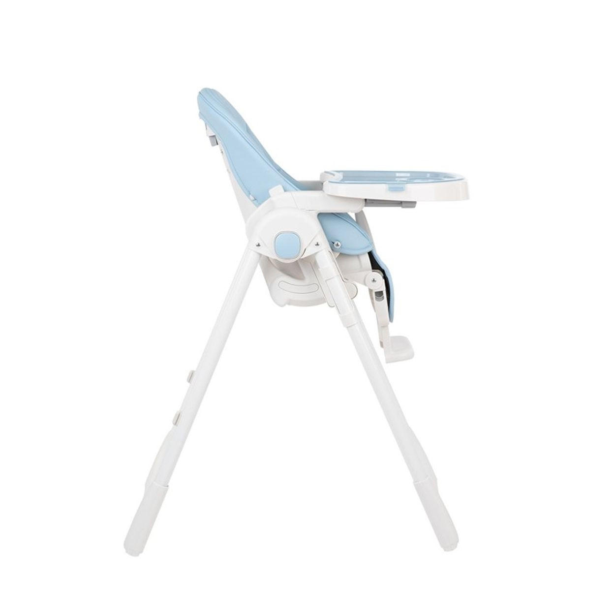 HOCHSTUHL Pastello blau klappbar verstellbar Becherfassung Tisch abnehmbar - Blau, Metall (53/66/70cm) - Kikka boo