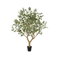 KUNSTBAUM Künstlicher Eucalyptus - Kalli 240 cm - Grün, Kunststoff (240cm) - Emerald