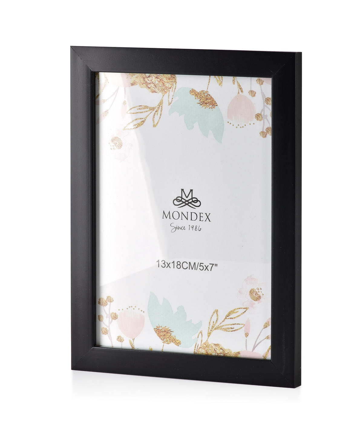 BILDERRAHMEN Adi Schwarz 20/15/1 cm Kunstoff - Schwarz, Kunststoff (15/1/20cm) - Mondex