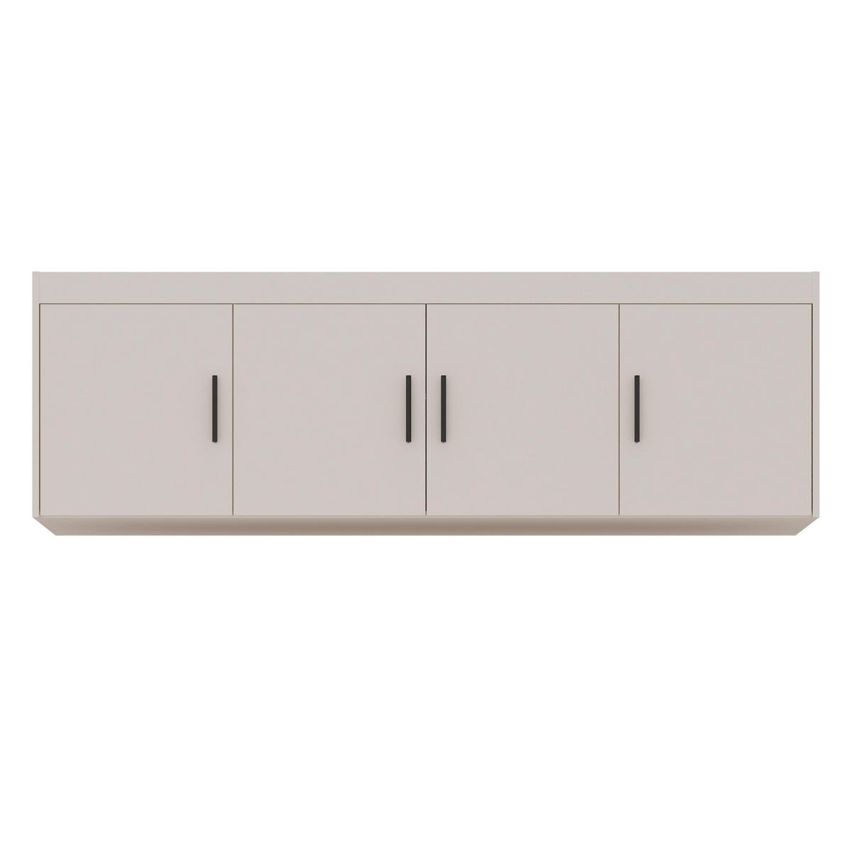 AUFSATZSCHRANK Storicos Beige 176,3/55,5/53 cm - 4T Modern - Beige, Holzwerkstoff/Kunststoff (176.3/55/53cm) - AX Living