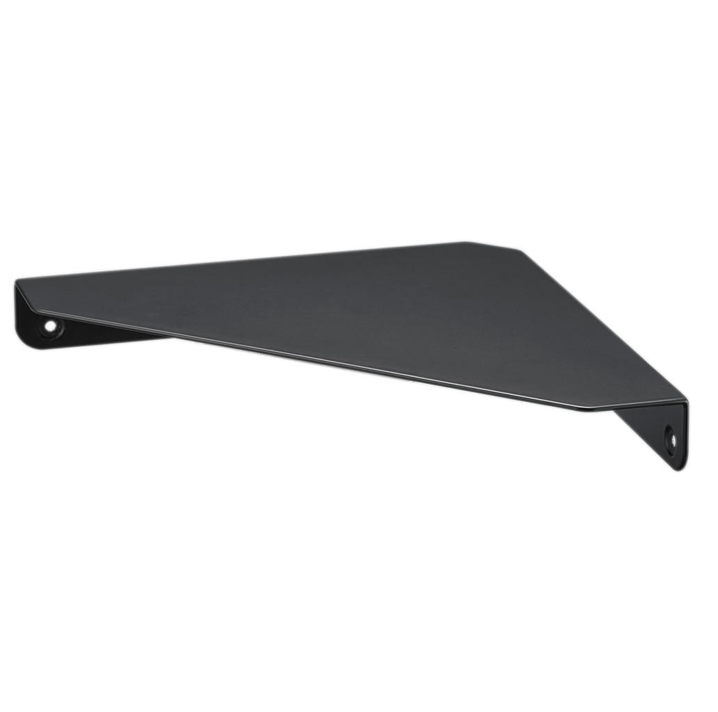 ECKREGAL Tower 6912 Schwarz Metall 3.3/22/22 cm - Schwarz, Metall (22/3.3/22cm) - Yamazaki