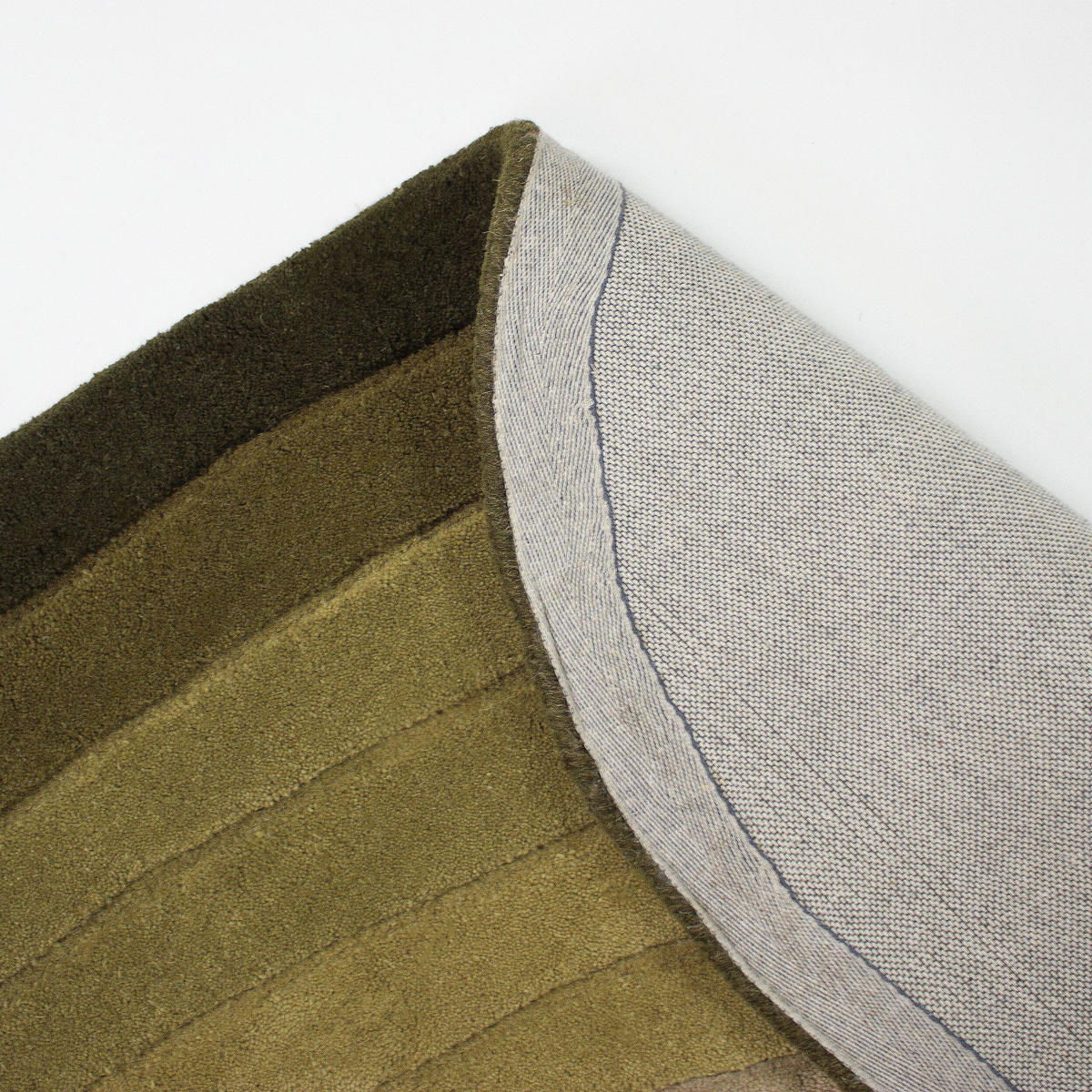 TEPPICH aus Wolle PARRET in Grün, abstrakt, 160 x 230 cm - Grün, Textil (230/160cm) - KADIMA DESIGN