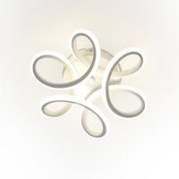 LED-DECKENLEUCHTE Naxis 26/26/9 cm - Weiß, Metall (26/26/9cm) - Nettlife