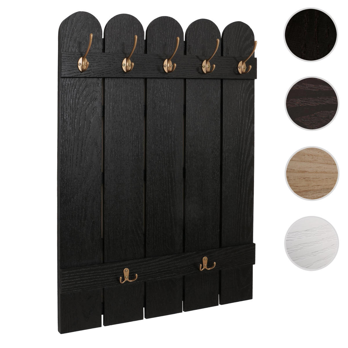 NÁSTĚNNÁ SKŘÍŇ Černá - černá, dřevo (60/86/3cm) - MCW