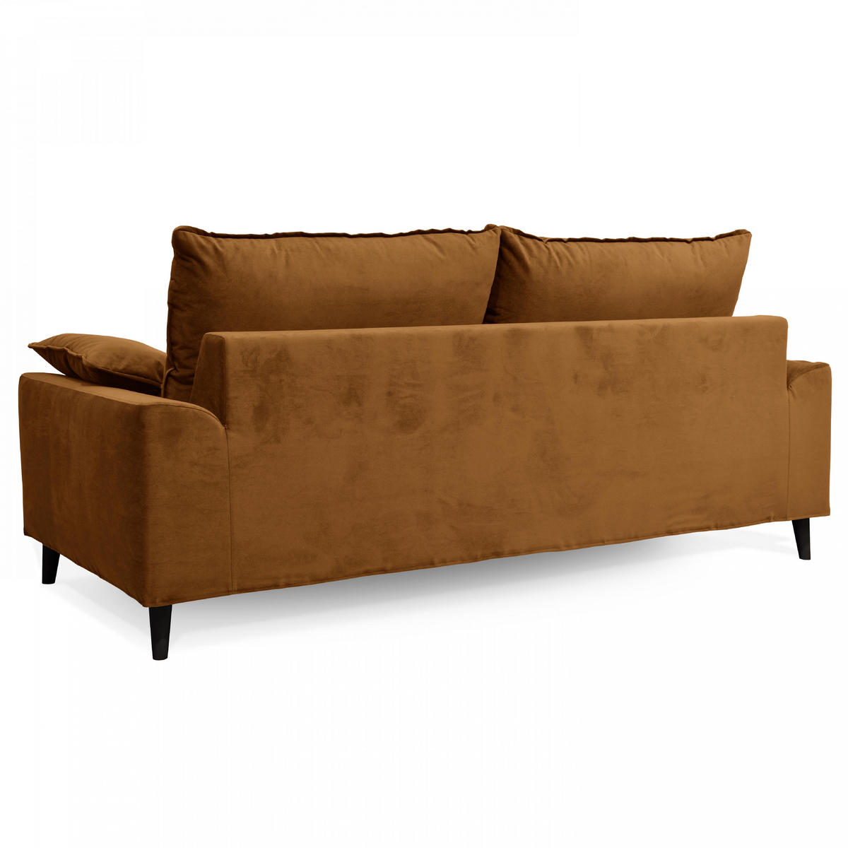 3-SITZER-SCHLAFSOFA, Stoff, Braun - Braun, Textil (97/88/205cm) - Oviala