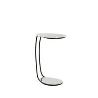 BEISTELLTISCH Marsh Silver 42/27/53 cm - Silberfarben, Metall (42/27/53cm) - Light & Living
