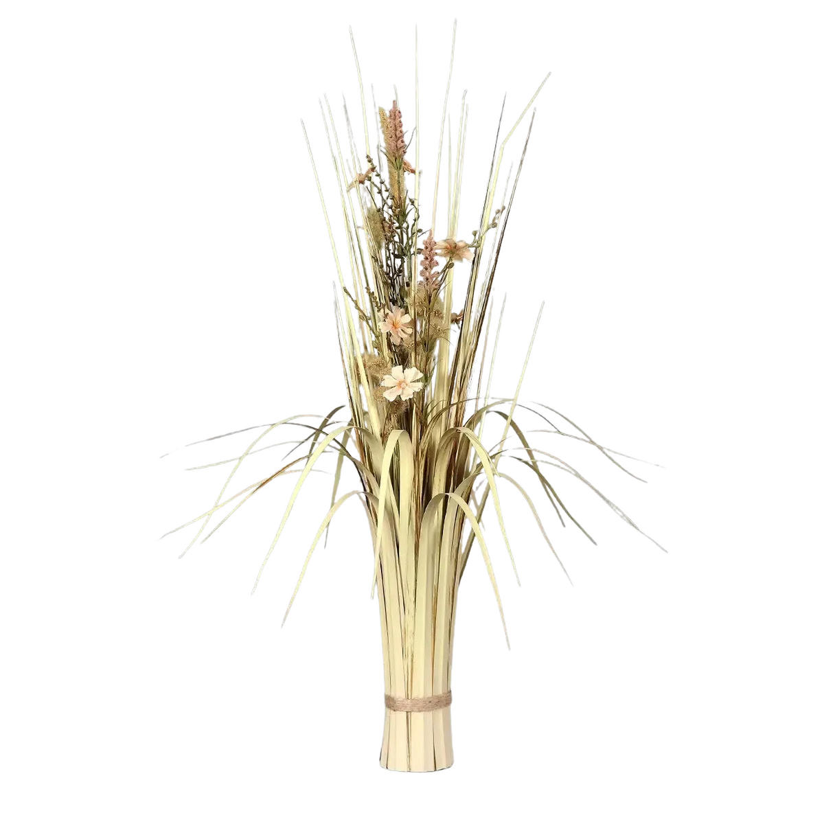 WIESENBLUMEN Künstliche Wiesenblumen - Dawa 89 cm - Creme, Kunststoff (89cm) - aplanta