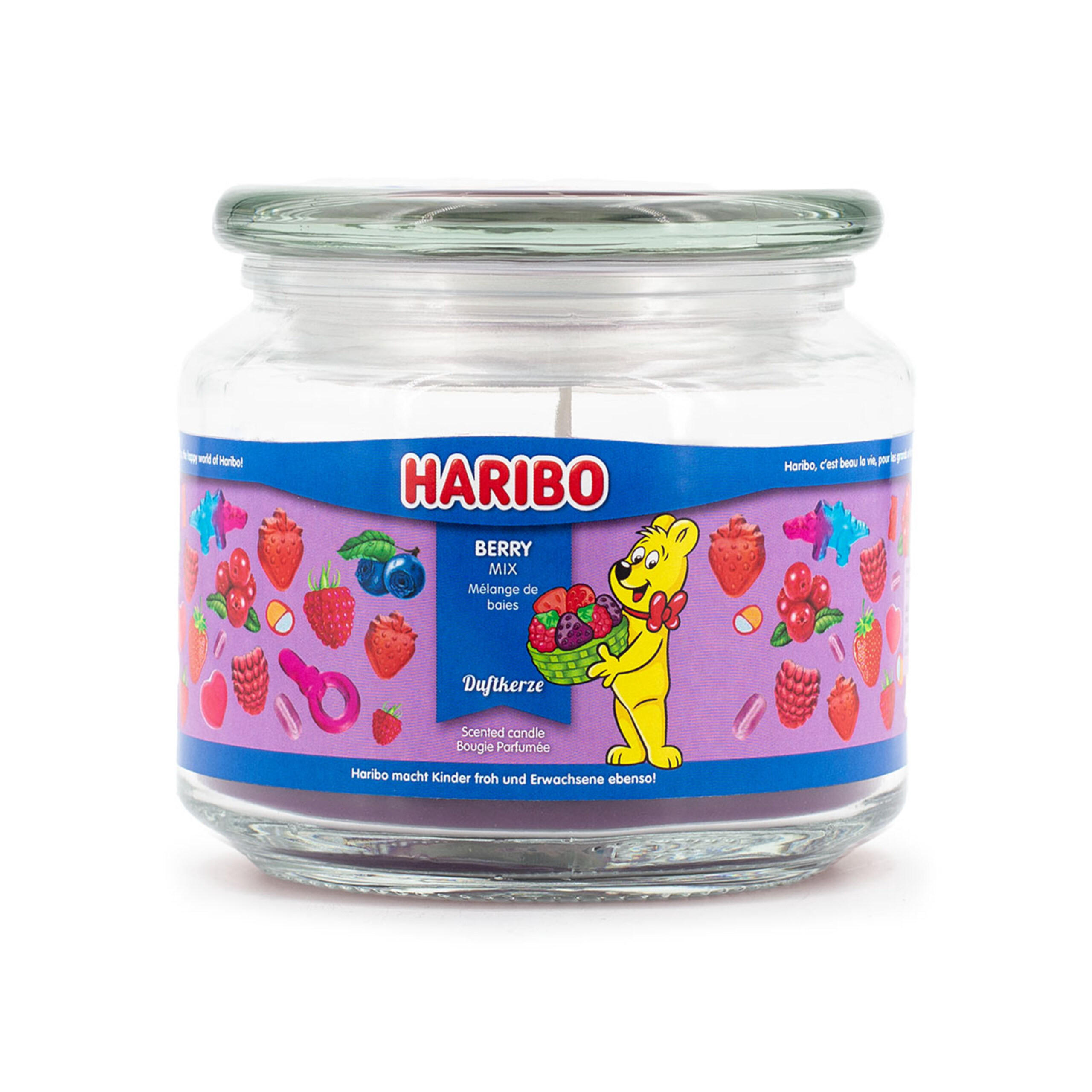 SVÍČKA Barevná vonná sklo 300 g Berry Mix