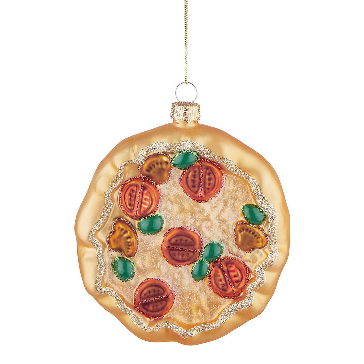 BAUMANHÄNGER Hang On Pizza - Goldfarben, Glas (10/12/2.4cm) - Butlers