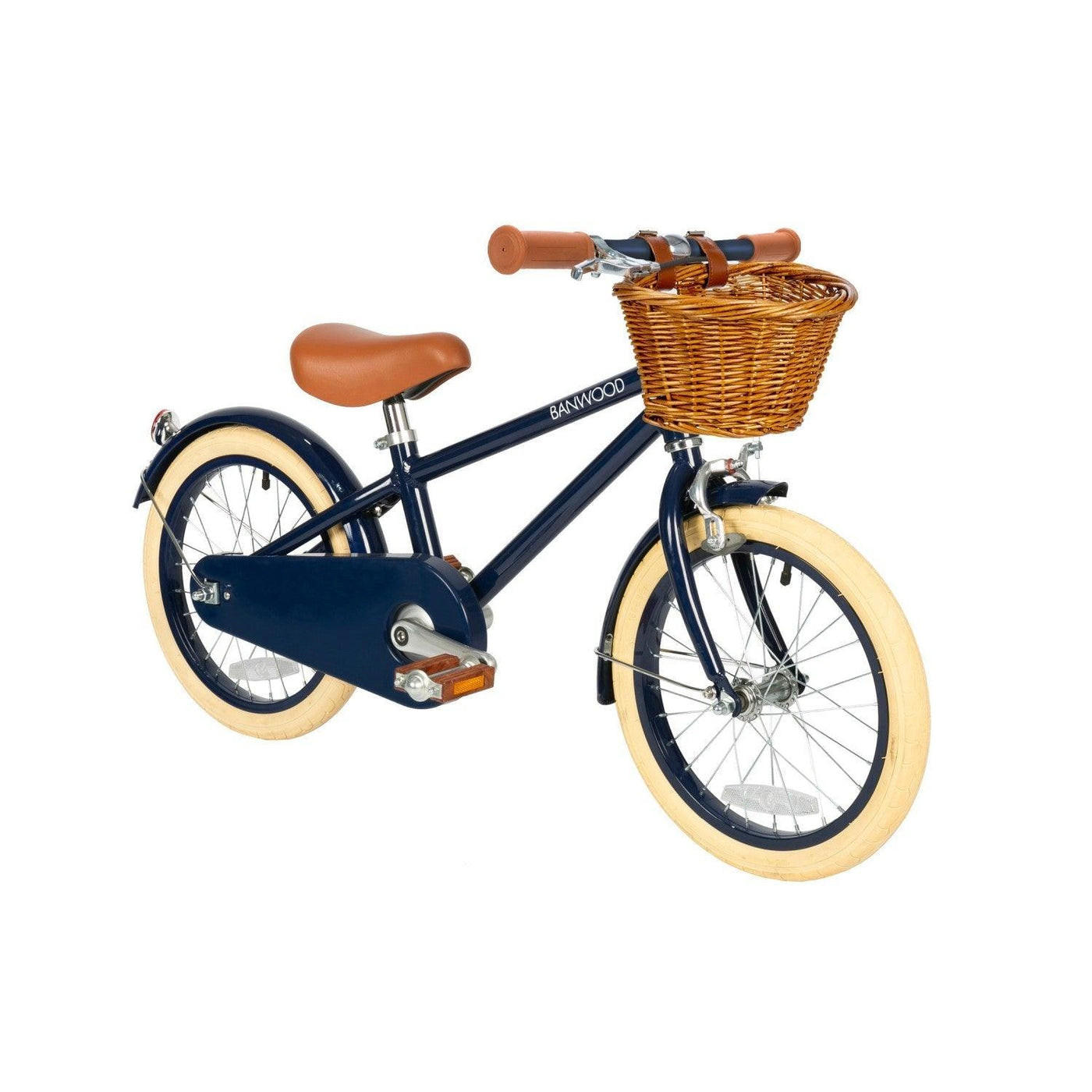 KINDERFAHRRAD aus Alu und Stahl, 4-7 Jahre, Marine - Dunkelblau, Metall (23.5cm) - Banwood
